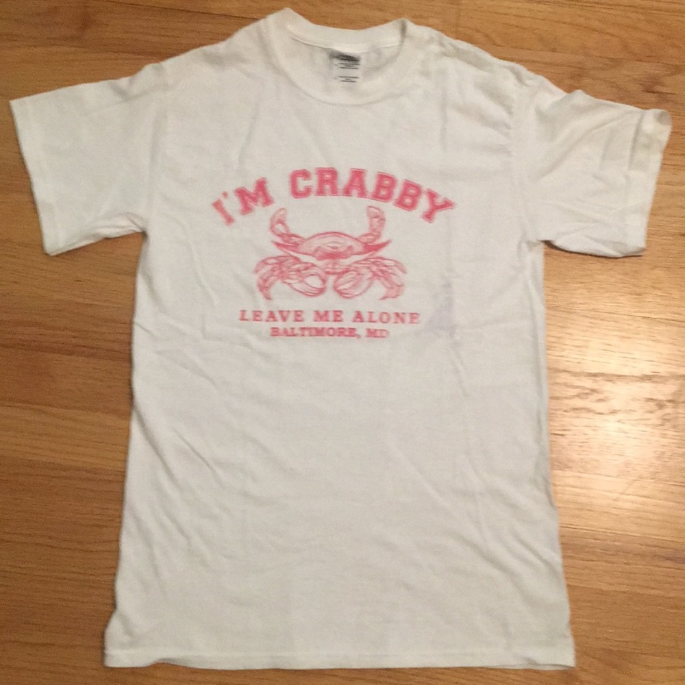 "I'm Crabby" tshirt size small